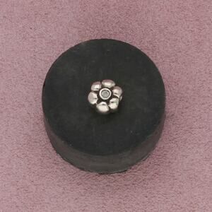 pandora sterling silver cz camelia flower bead charm pendant